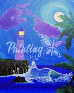 Moonlit-Lighthouse