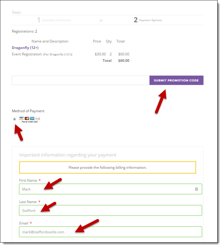 Payment Options Screenshot 2